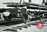Image of British military engineers build a railroad line Palestine, 1917, second 50 stock footage video 65675026013