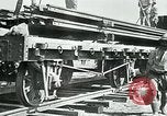 Image of British military engineers build a railroad line Palestine, 1917, second 53 stock footage video 65675026013