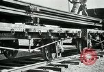 Image of British military engineers build a railroad line Palestine, 1917, second 59 stock footage video 65675026013