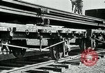 Image of British military engineers build a railroad line Palestine, 1917, second 61 stock footage video 65675026013