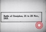 Image of battle of Ctesiphon Iraq, 1915, second 4 stock footage video 65675026023