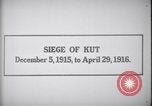 Image of siege of Kut Iraq, 1915, second 4 stock footage video 65675026027