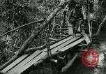 Immagine di Le forze britanniche costruire un ponte attraverso il Fiume Wami Tanzania Africa orientale, 1918, secondo 21 filmato di repertorio 65675026031