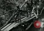Immagine di Le forze britanniche costruire un ponte attraverso il Fiume Wami Tanzania Africa orientale, 1918, secondo 31 filmato di repertorio 65675026031