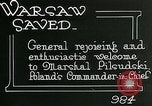 Standbild Marschall Pilsudski Polen, 1920, aus Sekunde 3 historischem Filmmaterial Videoclip 65675026038