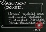 Standbild Marschall Pilsudski Polen, 1920, aus Sekunde 5 historischem Filmmaterial Videoclip 65675026038