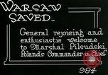 Standbild Marschall Pilsudski Polen, 1920, aus Sekunde 7 historischem Filmmaterial Videoclip 65675026038