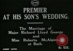 Standbild Richard Lloyd George Bath England, 1917, aus Sekunde 3 historischem Filmmaterial Videoclip 65675026051