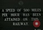 Immagine di Molto presto maglev train dimostrazione Regno Unito, 1920, secondo 1 filmato di repertorio 65675026053
