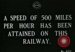 Immagine di Molto presto maglev train dimostrazione Regno Unito, 1920, secondo 4 filmato di repertorio 65675026053
