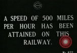 Immagine di Molto presto maglev train dimostrazione Regno Unito, 1920, secondo 5 filmato di repertorio 65675026053