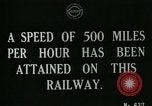 Immagine di Molto presto maglev train dimostrazione Regno Unito, 1920, secondo 6 filmato di repertorio 65675026053