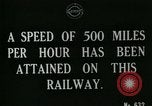Immagine di Molto presto maglev train dimostrazione Regno Unito, 1920, secondo 7 filmato di repertorio 65675026053