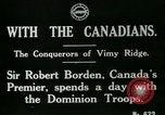 Image of Canadian Army troops in World War 1 United Kingdom, 1917, second 4 stock footage video 65675026055