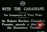 Image of Canadian Army troops in World War 1 United Kingdom, 1917, second 8 stock footage video 65675026055