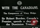 Image of Canadian Army troops in World War 1 United Kingdom, 1917, second 9 stock footage video 65675026055