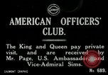 Immagine di Re Giorgio V visite ufficiali americani club Regno Unito, 1917, secondo 3 filmato di repertorio 65675026056