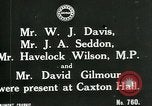 Standbild Gewerkschaft Konferenz London England Vereinigtes Königreich, 1917, aus Sekunde 4 historischem Filmmaterial Videoclip 65675026058