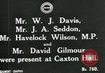 Standbild Gewerkschaft Konferenz London England Vereinigtes Königreich, 1917, aus Sekunde 8 historischem Filmmaterial Videoclip 65675026058