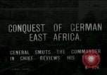 Image of General Smuts preparing invasion of German East Africa Africa, 1916, second 1 stock footage video 65675026064