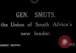 Image of General Smuts as Prime Minister South Africa, 1919, second 4 stock footage video 65675026065