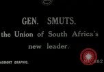 Image of General Smuts as Prime Minister South Africa, 1919, second 5 stock footage video 65675026065