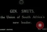 Image of General Smuts as Prime Minister South Africa, 1919, second 7 stock footage video 65675026065