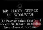 Image of David Lloyd George Woolwich London England United Kingdom, 1917, second 1 stock footage video 65675026068