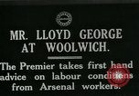 Image of David Lloyd George Woolwich London England United Kingdom, 1917, second 3 stock footage video 65675026068