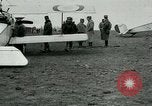 Image of French Nieuport 11 aircraft in World War I Verdun France, 1916, second 9 stock footage video 65675026069
