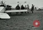 Image of French Nieuport 11 aircraft in World War I Verdun France, 1916, second 10 stock footage video 65675026069