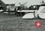 Image of French Nieuport 11 aircraft in World War I Verdun France, 1916, second 25 stock footage video 65675026069