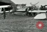 Image of French Nieuport 11 aircraft in World War I Verdun France, 1916, second 28 stock footage video 65675026069