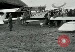 Image of French Nieuport 11 aircraft in World War I Verdun France, 1916, second 29 stock footage video 65675026069