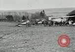 Image of French Nieuport 11 aircraft in World War I Verdun France, 1916, second 44 stock footage video 65675026069