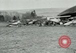 Image of French Nieuport 11 aircraft in World War I Verdun France, 1916, second 45 stock footage video 65675026069