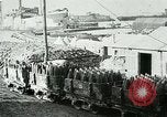Image of rail cars with shells France, 1917, second 9 stock footage video 65675026070