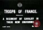 Image of French Regiment of Cavalry  France, 1915, second 1 stock footage video 65675026072