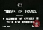 Image of French Regiment of Cavalry  France, 1915, second 4 stock footage video 65675026072