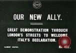 Image of British demonstration World War I London England United Kingdom, 1915, second 1 stock footage video 65675026073