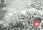 Image of British demonstration World War I London England United Kingdom, 1915, second 6 stock footage video 65675026073