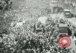 Image of British demonstration World War I London England United Kingdom, 1915, second 7 stock footage video 65675026073