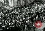 Image of British demonstration World War I London England United Kingdom, 1915, second 14 stock footage video 65675026073