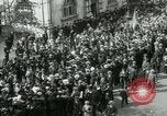 Image of British demonstration World War I London England United Kingdom, 1915, second 15 stock footage video 65675026073