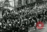 Image of British demonstration World War I London England United Kingdom, 1915, second 17 stock footage video 65675026073
