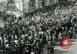 Image of British demonstration World War I London England United Kingdom, 1915, second 18 stock footage video 65675026073