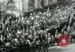 Image of British demonstration World War I London England United Kingdom, 1915, second 21 stock footage video 65675026073