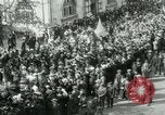 Image of British demonstration World War I London England United Kingdom, 1915, second 22 stock footage video 65675026073