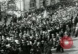 Image of British demonstration World War I London England United Kingdom, 1915, second 23 stock footage video 65675026073