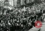 Image of British demonstration World War I London England United Kingdom, 1915, second 24 stock footage video 65675026073